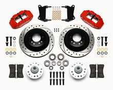 Load image into Gallery viewer, 1960 - 1982 Buick, Chevrolet, Ford, GMC, Mercury, Oldsmobile, Pontiac Forged Narrow Superlite 6R Big Brake Front Brake Kit (Hub and 1PC Rotor) - 140-12271