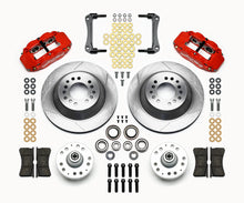 Load image into Gallery viewer, 1970 - 1978 Buick, Cadillac, Chevrolet, GMC, Oldsmobile, Pontiac Forged Narrow Superlite 6R Big Brake Front Brake Kit (Hub and 1PC Rotor) - 140-12278