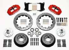 Load image into Gallery viewer, 1960 - 1982 Buick, Chevrolet, Ford, GMC, Mercury, Oldsmobile, Pontiac Forged Narrow Superlite 6R Big Brake Front Brake Kit (Hub) - 140-9803