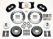 Load image into Gallery viewer, 1960 - 1982 Buick, Chevrolet, Ford, GMC, Mercury, Oldsmobile, Pontiac Forged Narrow Superlite 6R Big Brake Front Brake Kit (Hub) - 140-9803