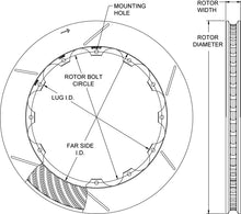 Load image into Gallery viewer, GT 48 Curved Vane Rotor - 160-13356