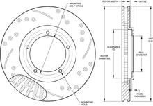 Load image into Gallery viewer, SRP Drilled Performance Rotor & Hat - 160-16698
