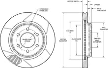 Load image into Gallery viewer, GT Vented Rotor & Hat - 160-16716