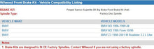 Load image into Gallery viewer, 1998-2001 BMW Z3 M Roadster Brake Kits