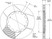 Load image into Gallery viewer, GT 72 Curved Vane Rotor - 160-14918