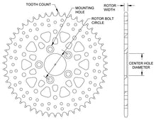 Load image into Gallery viewer, Motorcycle Rotor & Sprocket - 160-10470