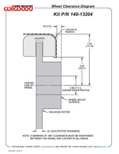 Load image into Gallery viewer, Dynapro Dust-Boot Rear Parking Brake Kit - 140-13204