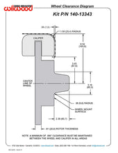 Load image into Gallery viewer, 1963 - 1970 Ford, Mercury Dynapro Dust-Boot Pro Series Front Brake Kit - 140-13343