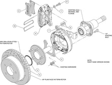Load image into Gallery viewer, Dynapro Lug Mount Rear Parking Brake Kit - 140-13322