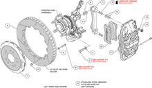 Load image into Gallery viewer, 2005 - 2014 Ford AERO6 Big Brake Front Brake Kit (Race) - 140-13882