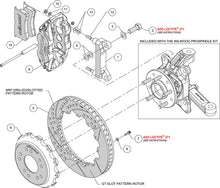 Load image into Gallery viewer, 1963 - 1987 Chevrolet, GMC Forged Narrow Superlite 6R Big Brake Front Brake Kit (Hat) - 140-15303