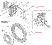 Load image into Gallery viewer, 1963 - 1987 Chevrolet, GMC Forged Narrow Superlite 6R Big Brake Front Brake Kit (Hat) - 140-15304