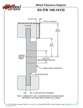 Load image into Gallery viewer, Dynapro Dual SA Lug Drive Dynamic Rear Drag Brake Kit - 140-14135