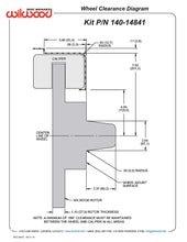 Load image into Gallery viewer, 1968 - 1972 Ford Forged Narrow Superlite 6R Big Brake Front Brake Kit (Hub) - 140-14841