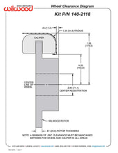 Load image into Gallery viewer, Forged Dynalite Pro Series Rear Brake Kit - 140-2118