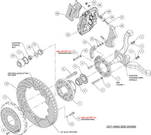 Load image into Gallery viewer, 1963 - 1969 Ford, Mercury Forged Narrow Superlite 6R Dust-Seal Big Brake Front Brake Kit (Hub) - 140-15407