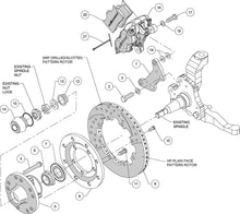 Load image into Gallery viewer, 1973 - 1989 Chrysler, Dodge, Plymouth Forged Dynalite Big Brake Front Brake Kit (Hub) - 140-15468