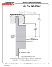 Load image into Gallery viewer, Forged Dynapro Low-Profile Dust Seal Rear Parking Brake Kit - 140-15604