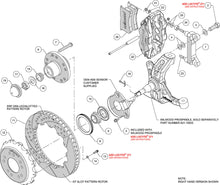 Load image into Gallery viewer, 1988 - 2002 Chevrolet, GMC Forged Narrow Superlite 6R Big Brake Front Brake Kit (Hub) - 140-15950