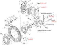 Load image into Gallery viewer, 1964 - 1974 Buick, Chevrolet, GMC, Oldsmobile, Pontiac AERO6 Big Brake Front Brake Kit - 140-16209