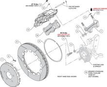 Load image into Gallery viewer, 1994 - 2004 Ford AERO6 Big Brake Front Brake Kit (Race) - 140-16859