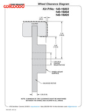 Load image into Gallery viewer, 2007 - 2020 Cadillac, Chevrolet, GMC AERO6-DM Direct-Mount Truck Front Brake Kit - 140-16804