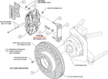Load image into Gallery viewer, 1999 - 2012 Porsche Forged Narrow Superlite 4R Big Brake Rear Brake Kit For OE Parking Brake - 140-17101