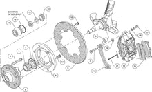 Load image into Gallery viewer, 1982 - 1992 Chevrolet, Pontiac Forged Dynalite Front Drag Brake Kit - 140-1035