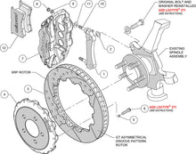 Load image into Gallery viewer, 1988 - 1996 Chevrolet Forged Narrow Superlite 6R Big Brake Front Brake Kit (Hat) - 140-8337