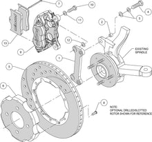 Load image into Gallery viewer, 1988 - 2000 Honda Forged Dynalite Big Brake Front Brake Kit (Hat) - 140-8695