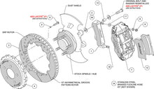 Load image into Gallery viewer, 2004 - 2006 Pontiac Forged Narrow Superlite 6R Big Brake Front Brake Kit (Hat) - 140-8753