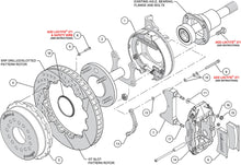 Load image into Gallery viewer, Forged Narrow Superlite 4R Big Brake Rear Parking Brake Kit - 140-9216