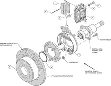 Load image into Gallery viewer, 1964 - 1974 Buick, Chevrolet, Oldsmobile, Pontiac Forged Dynalite Rear Parking Brake Kit - 140-9315