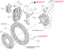 Load image into Gallery viewer, 2003 - 2006 Mitsubishi Forged Narrow Superlite 6R Big Brake Front Brake Kit (Hat) - 140-9284