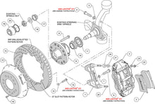 Load image into Gallery viewer, 1974 - 1980 Ford, Mercury Forged Narrow Superlite 6R Big Brake Front Brake Kit (Hub) - 140-9802