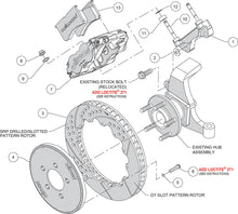 Load image into Gallery viewer, 1993 - 2002 Chevrolet, Pontiac Forged Narrow Superlite 6R Big Brake Front Brake Kit (Hat) - 140-9834