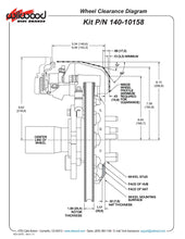 Load image into Gallery viewer, 1994 - 2004 Ford Combination Parking Brake Caliper Rear Brake Kit - 140-10158