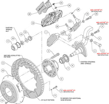 Load image into Gallery viewer, 1968 - 1970 Ford, Mercury Forged Narrow Superlite 6R Big Brake Front Brake Kit (Hub) - 140-10219