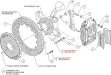 Load image into Gallery viewer, 2000 - 2009 Honda Forged Narrow Superlite 6R Big Brake Front Brake Kit (Hat) - 140-10309