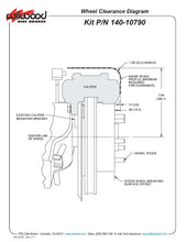 Load image into Gallery viewer, 1965 - 1982 Chevrolet D8-4 Rear Replacement Caliper Kit - 140-10790