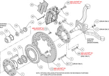 Load image into Gallery viewer, 1970 - 1974 Ford, Mercury Forged Dynalite Big Brake Front Brake Kit (Hub) - 140-11074