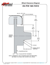 Load image into Gallery viewer, 1937 - 1948 Ford Forged Dynalite Pro Series Front Brake Kit - 140-11013
