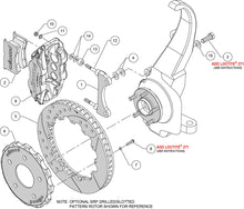 Load image into Gallery viewer, 2007 - 2013 Infiniti, Nissan Forged Narrow Superlite 6R Big Brake Front Brake Kit (Hat) - 140-11584