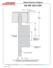 Load image into Gallery viewer, Forged Dynapro Low-Profile Rear Parking Brake Kit - 140-11387