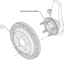 Load image into Gallery viewer, 1965 - 1982 Chevrolet Promatrix Rear Replacement Rotor Kit - 140-11739