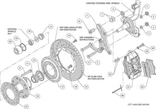 Load image into Gallery viewer, 1965 - 1968 Chevrolet Forged Dynalite Pro Series Front Brake Kit - 140-12021