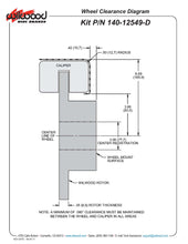 Load image into Gallery viewer, Dynapro SA Lug Drive Dynamic Rear Drag Brake Kit - 140-12549