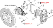 Load image into Gallery viewer, 2005 - 2014 Ford AERO6 WCCB Carbon-Ceramic Big Brake Front Brake Kit - 140-12756
