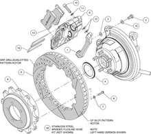 Load image into Gallery viewer, 2006 - 2007 Subaru Dynapro Radial Rear Brake Kit For OE Parking Brake - 140-13013