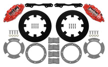 Load image into Gallery viewer, 2d top-down image of a UTV brake kit and all of its components